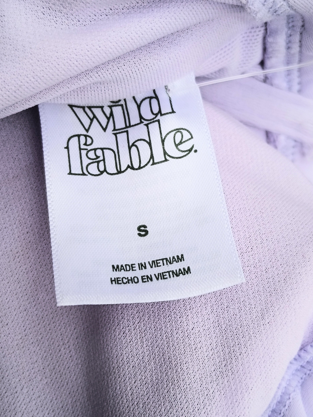 wild fable Lavender Tie-Front One-Piece Swimsuit NWT - Picture 5 of 10